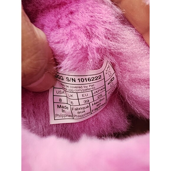 UGG Boots Womens 8 Pink Classic Mini II - Picture 7 of 8